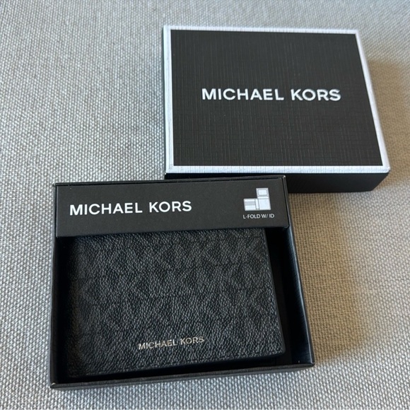 Michael Kors Other - Michael Kors Black Leather Wallet NWT